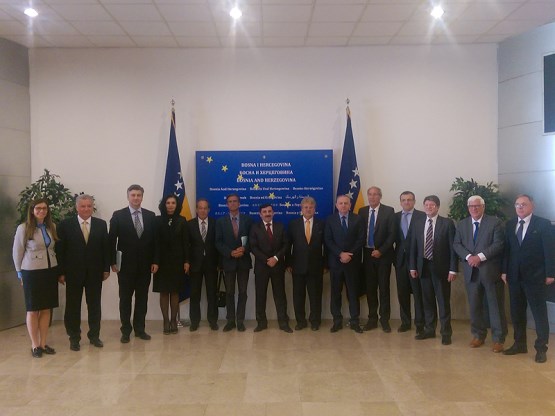 Članovi Zajedničke komisije za evropske integracije Parlamentarne skupštine BiH razgovarali sa delegacijom Komiteta za vanjske poslove Evropskog parlamenta
